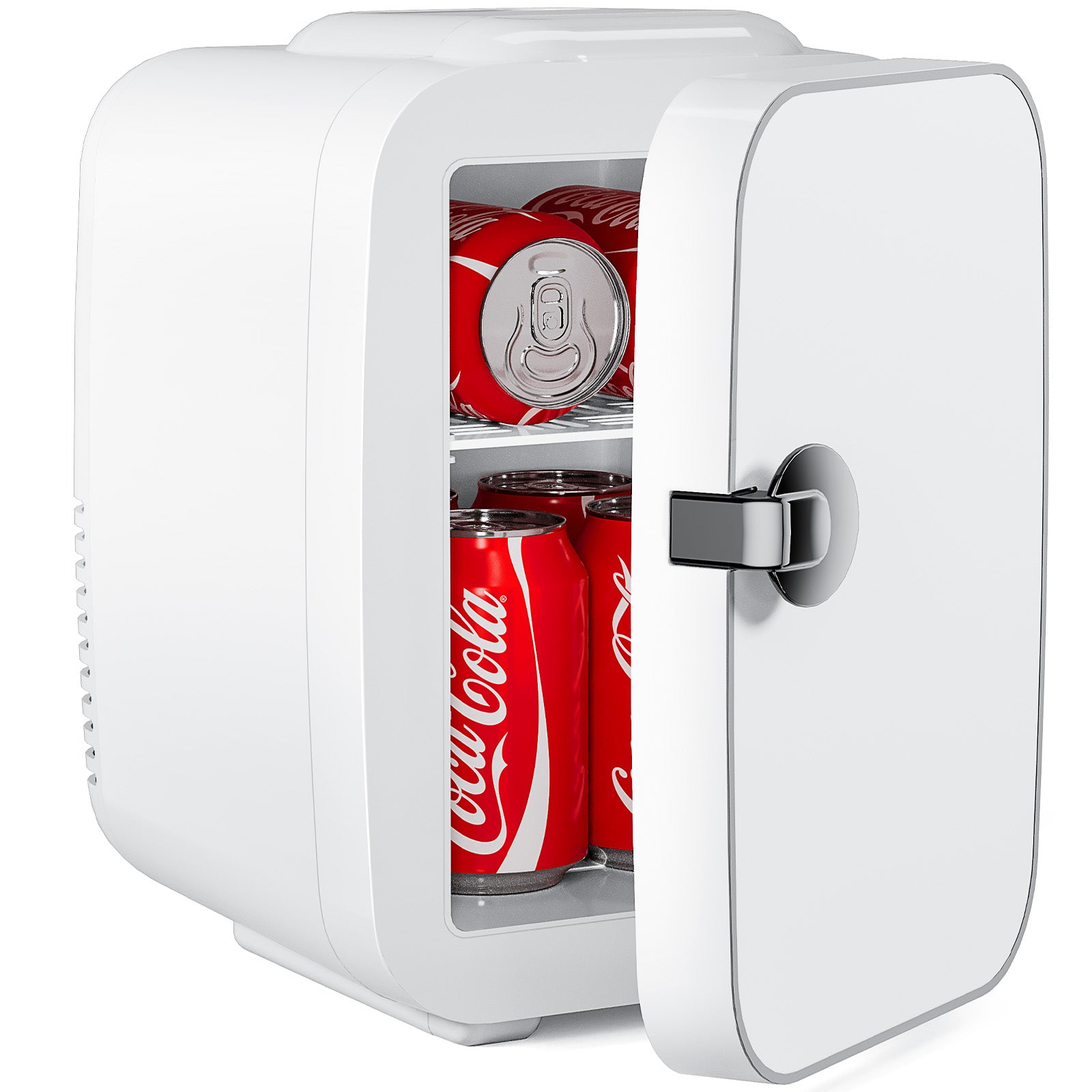 Mini refrigerator 4L/6 cans, portable compact refrigerator skincare, food and beverage