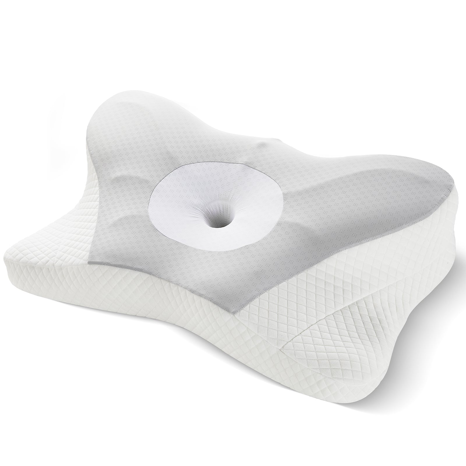 Grey Shaped Pillow