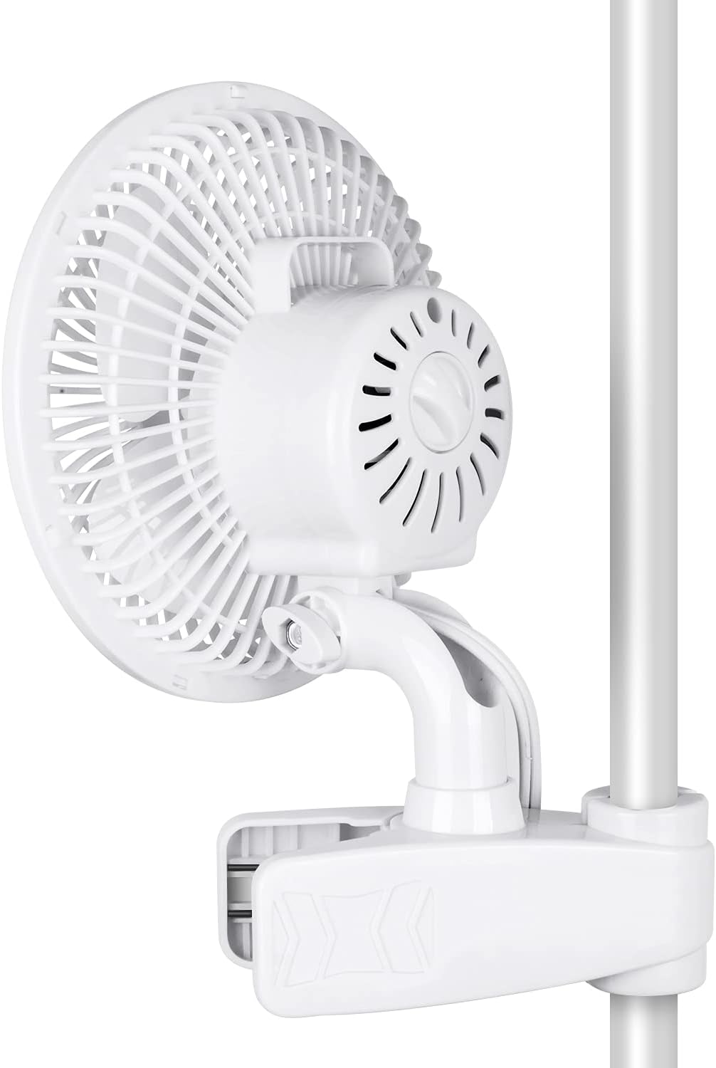Clip Fan, 6 Inch Grow Tent Fan, Adjustable 90° Angles, 15W, 2-Speeds Control