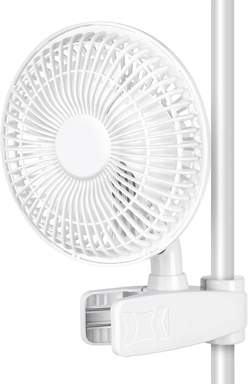 Clip Fan, 6 Inch Grow Tent Fan, Adjustable 90° Angles, 15W, 2-Speeds Control