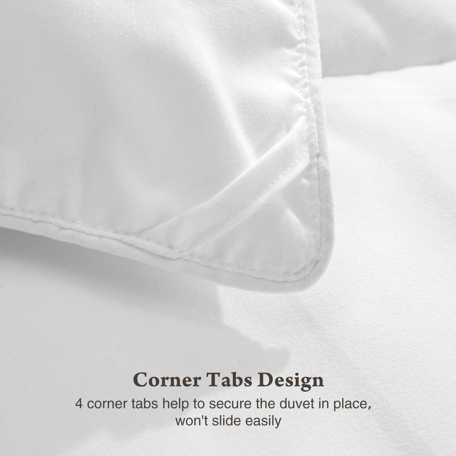Four Season Universal Down Comforter- Soft and Fluffy Bedding, Lightweight and Luxurious Down Comforter